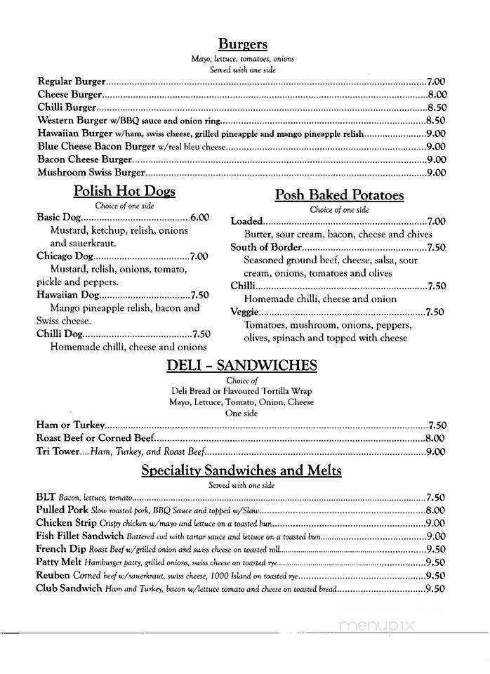 Menu page 2
