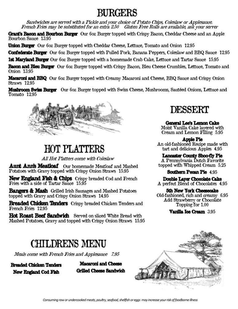 Menu page 2