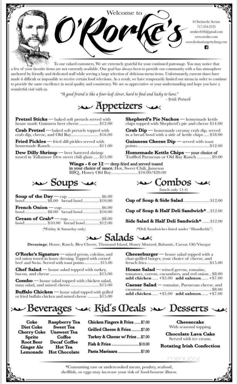 Menu page 2