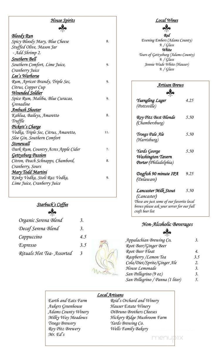 Menu page 2