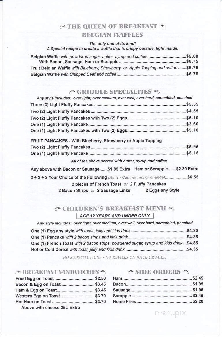 Menu page 2