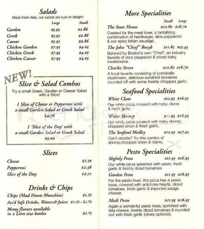 Menu page 2