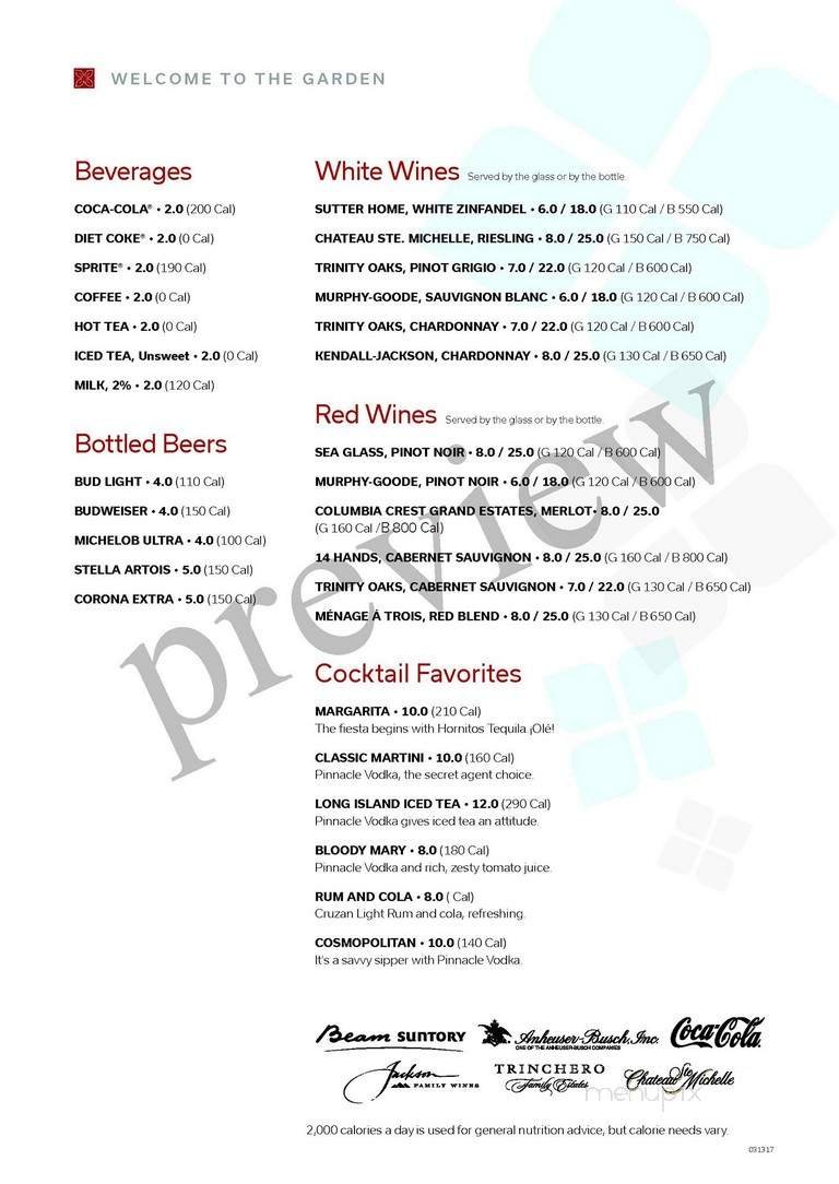 Menu page 1