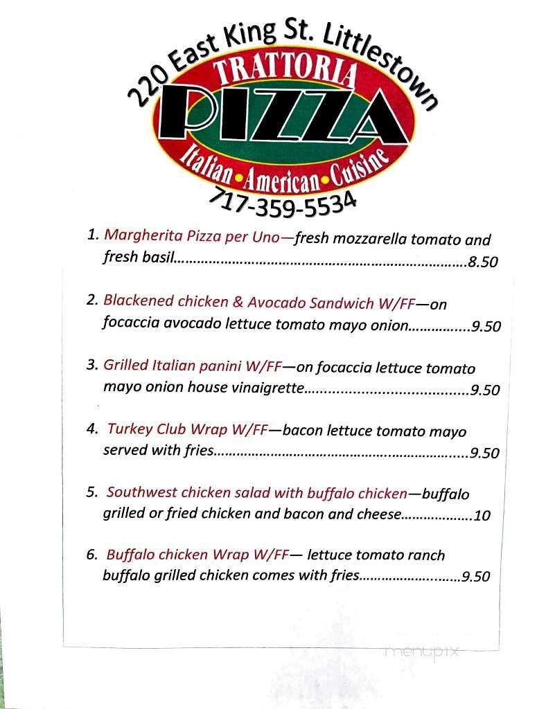 Menu page 2