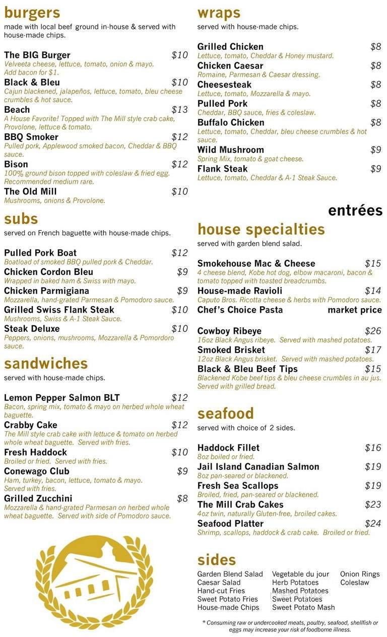 Menu page 2