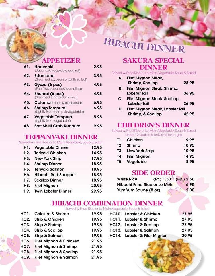 Menu page 2