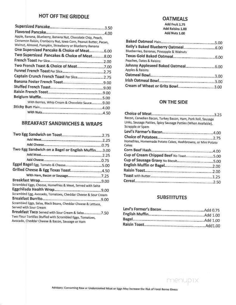 Menu page 2