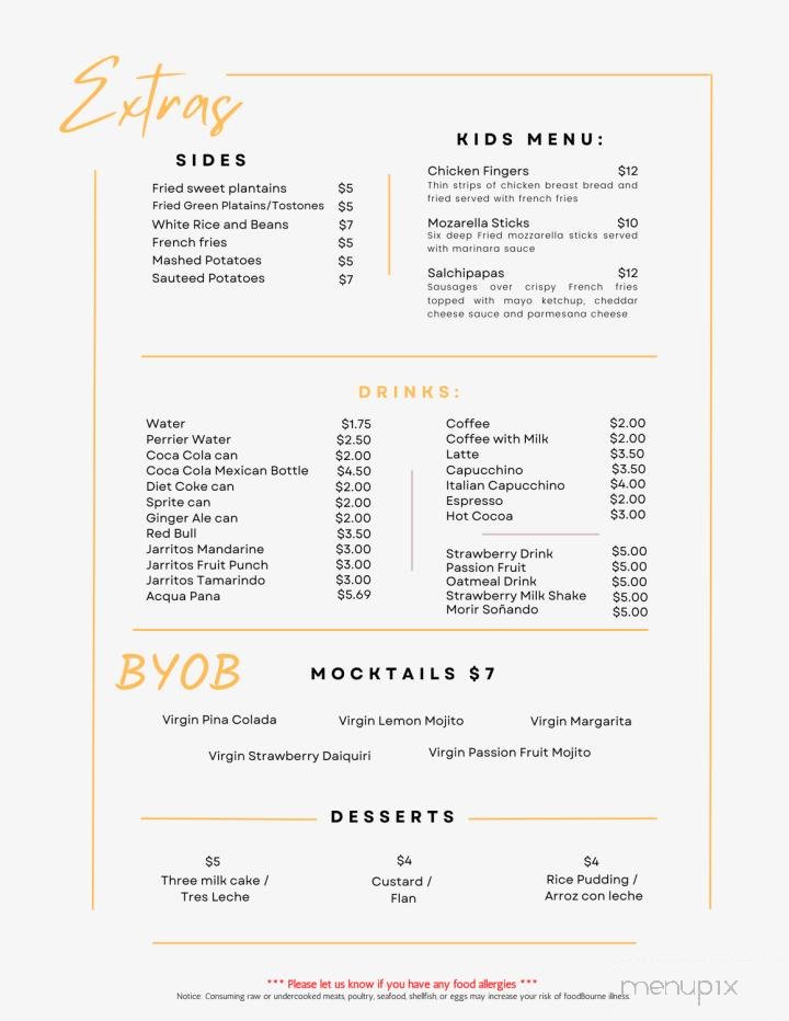 Menu page 2