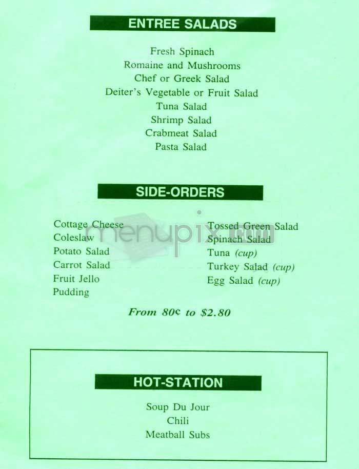 Menu page 3