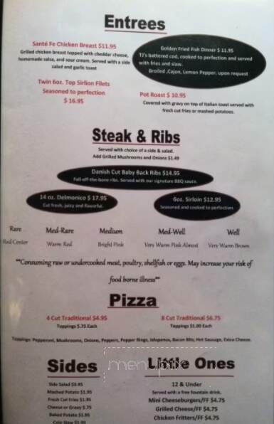 Menu page 2