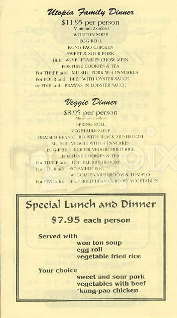 Menu page 2