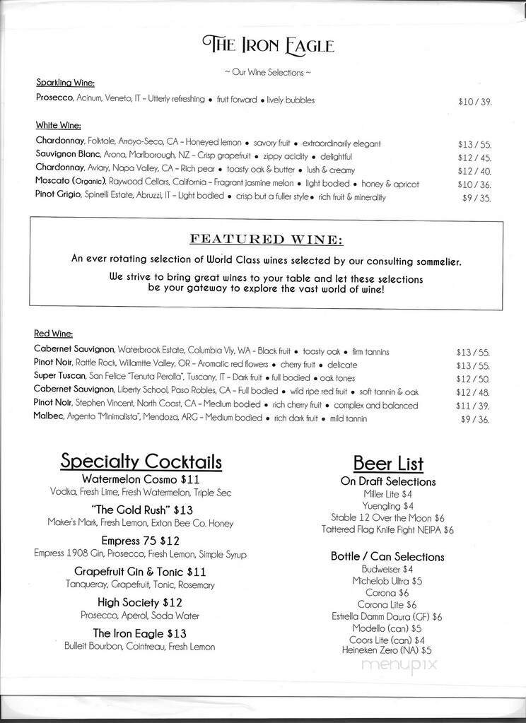 Menu page 2