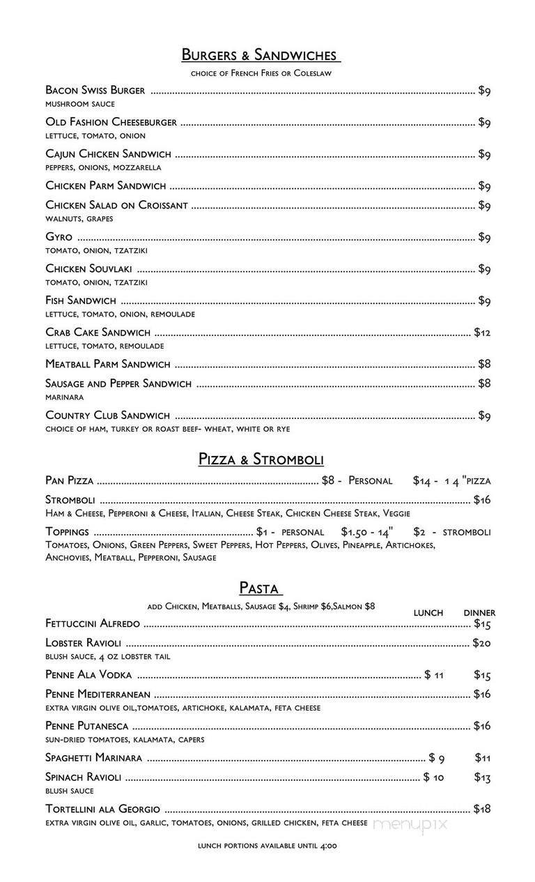 Menu page 2