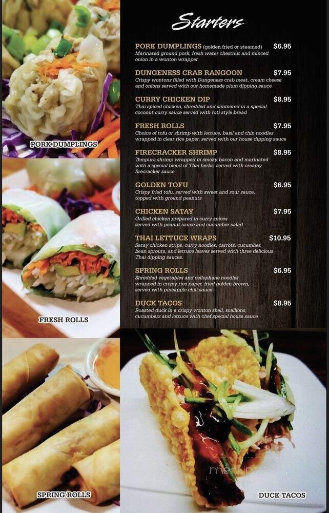 Menu page 1