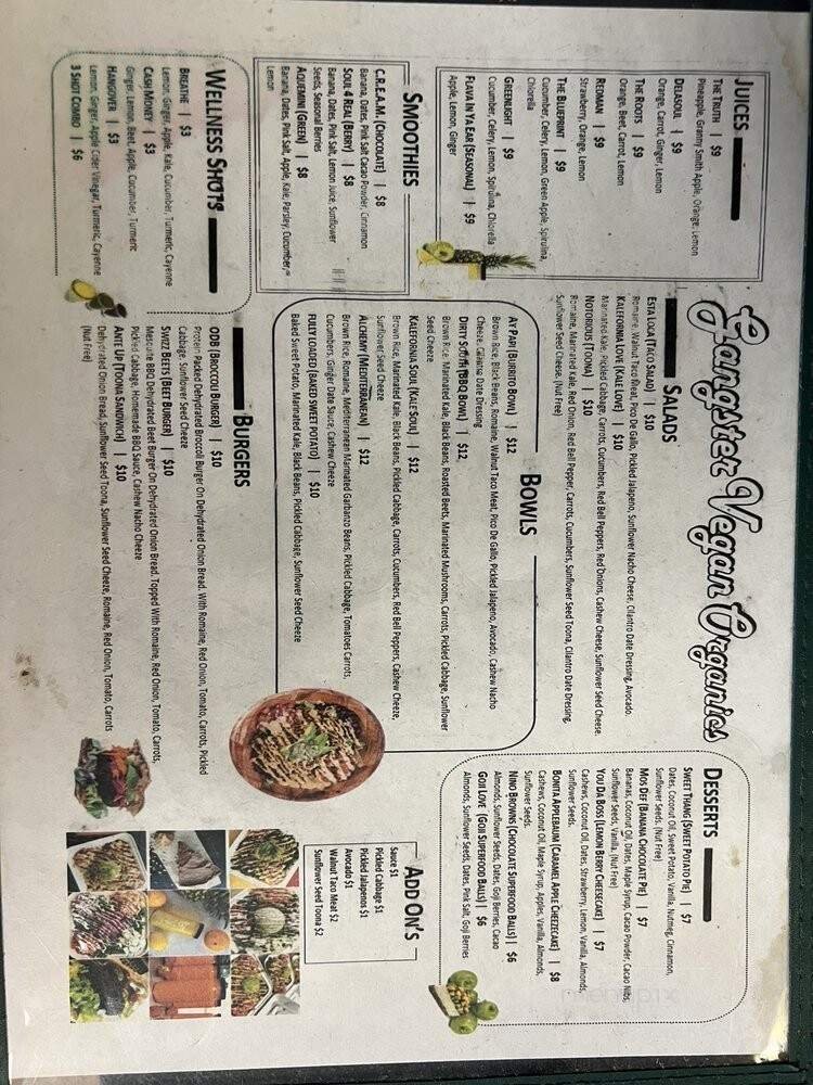 Menu page 2