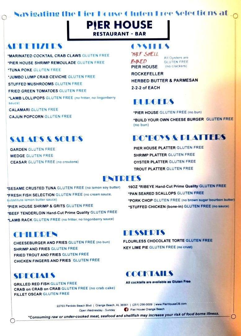 Menu page 3