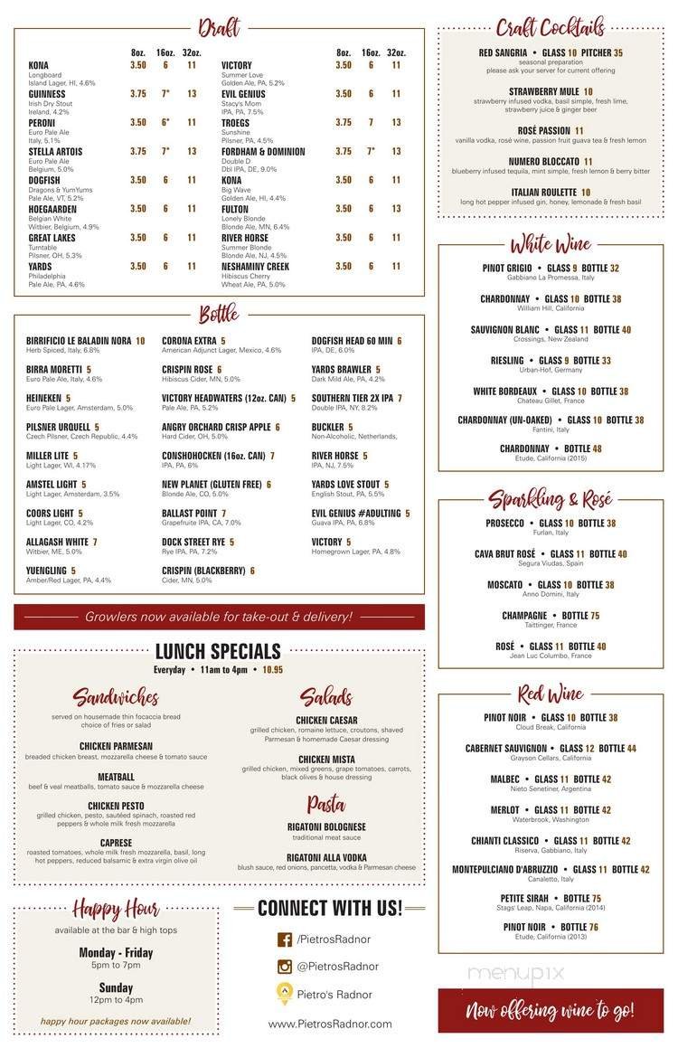 Menu page 2