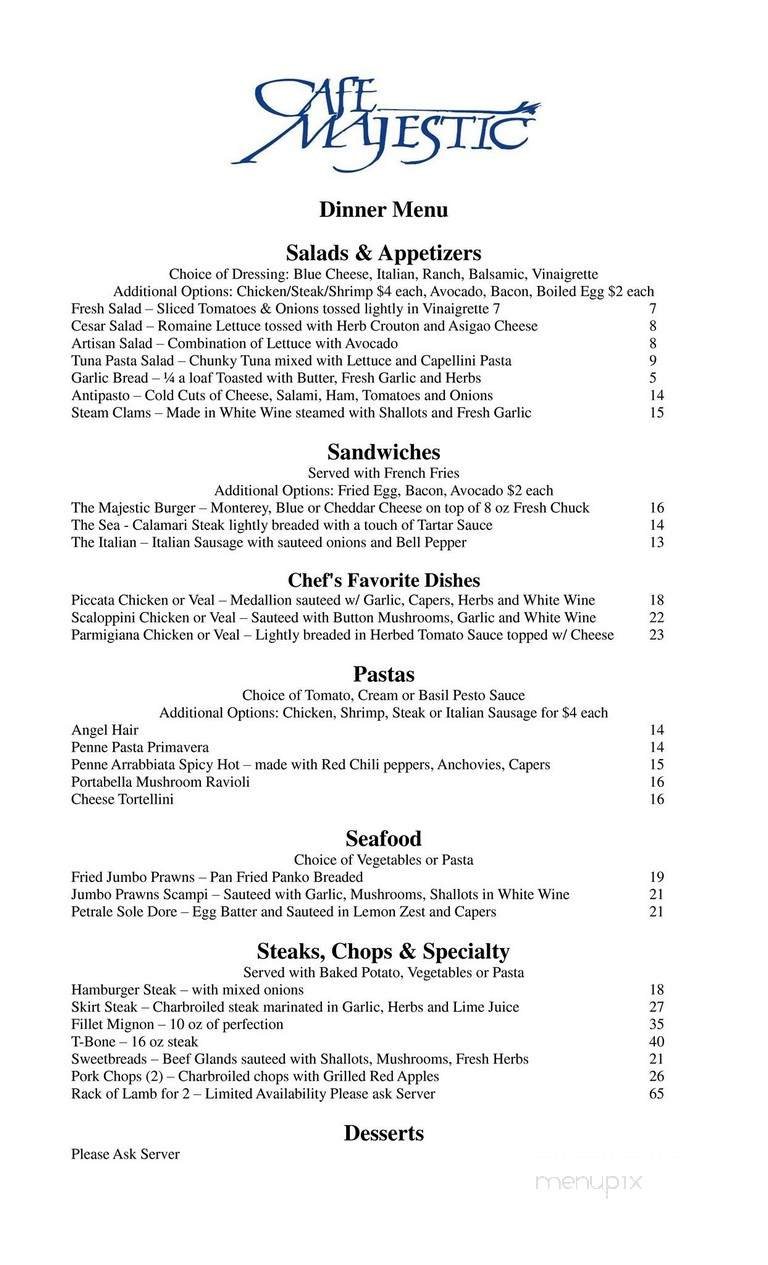 Menu page 3