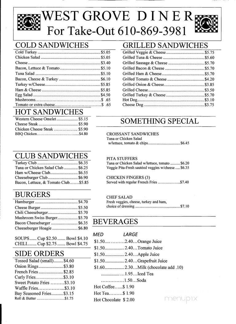 Menu page 2