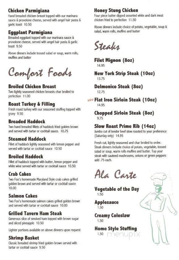 Menu page 2