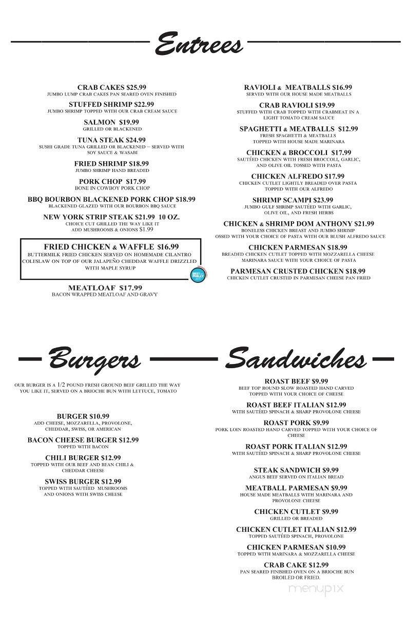 Menu page 2