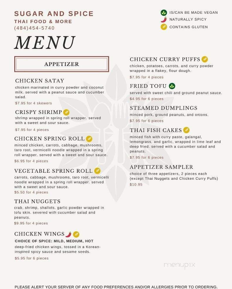 Menu page 2