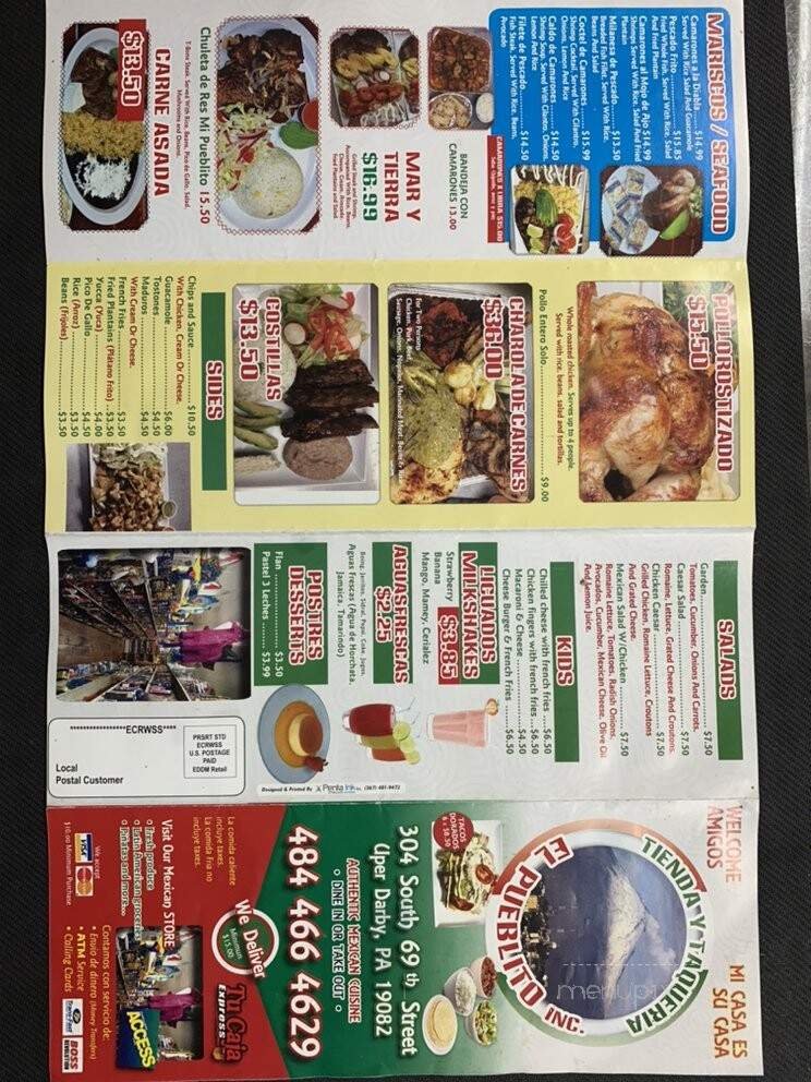 Menu page 1