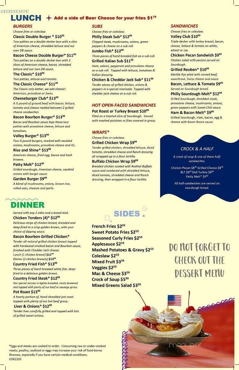 Menu page 2