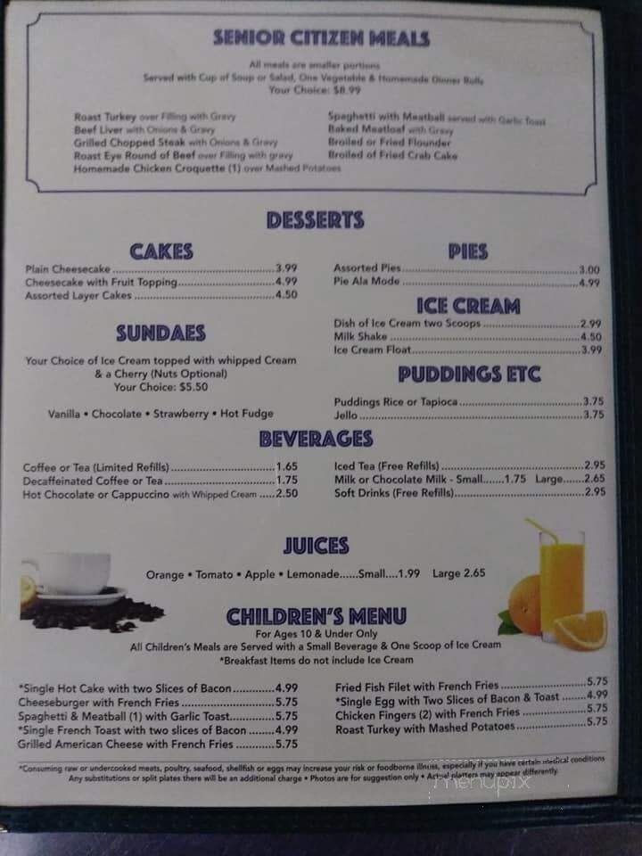 Menu page 2