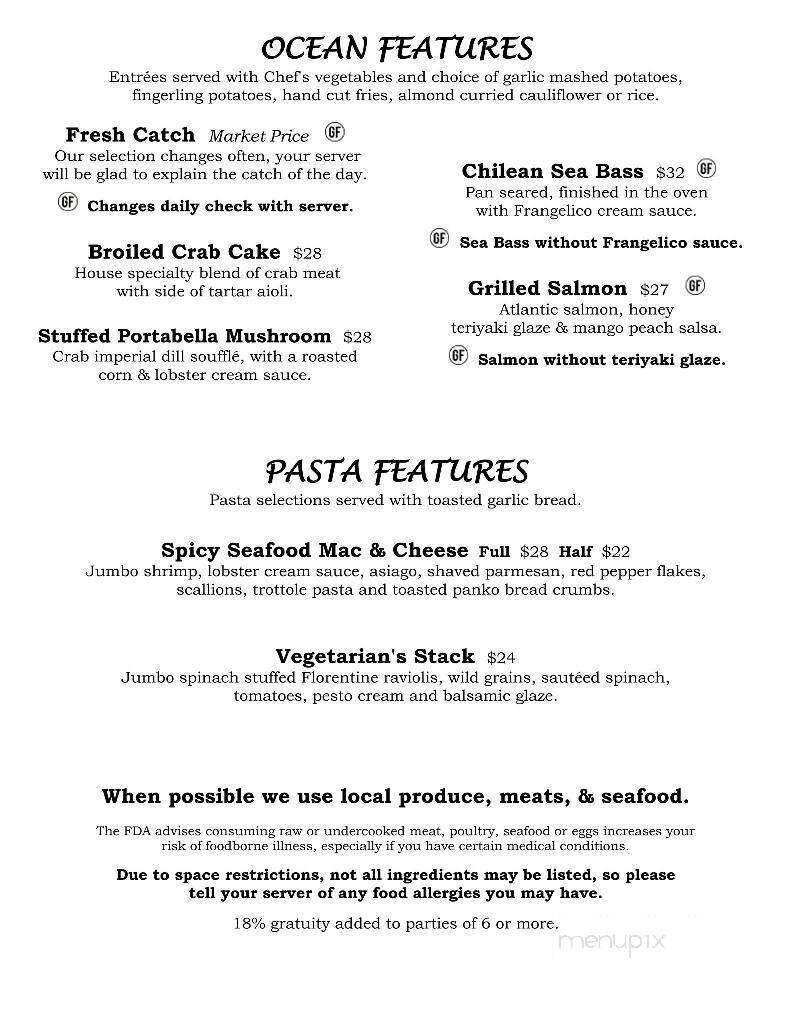 Menu page 2