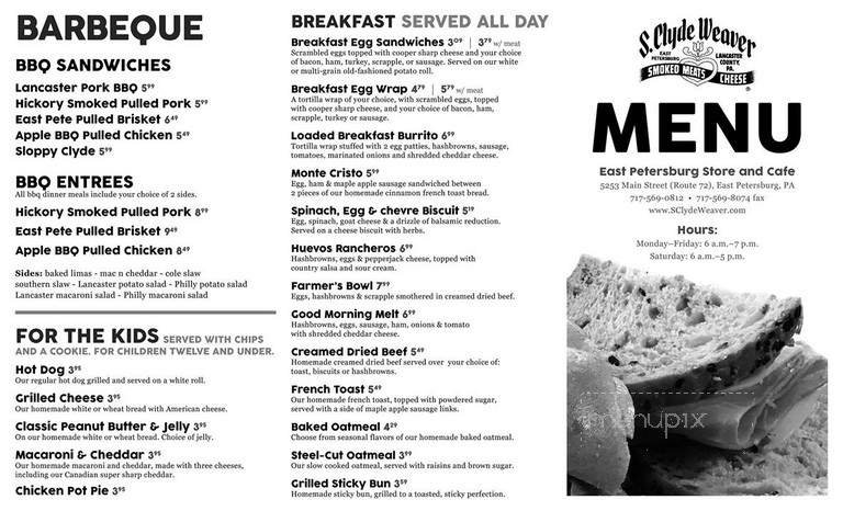 Menu page 1