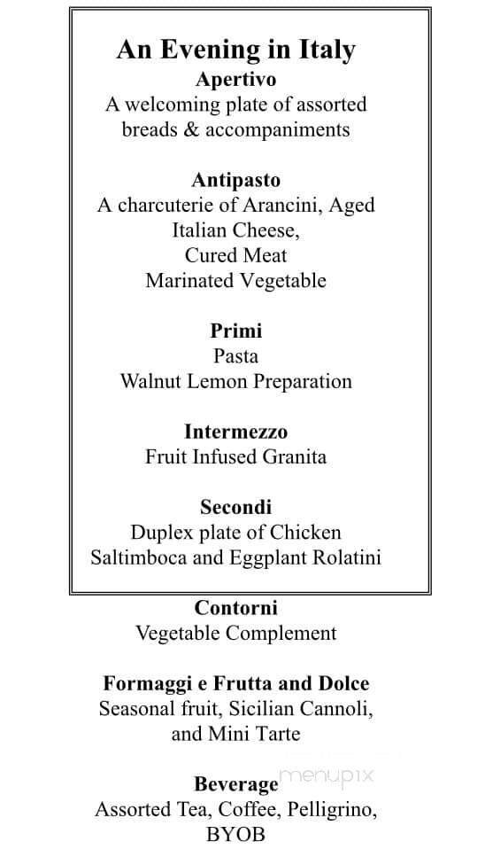 Menu page 1