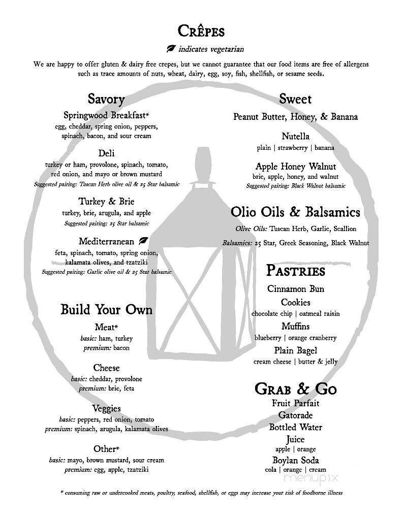 Menu page 2