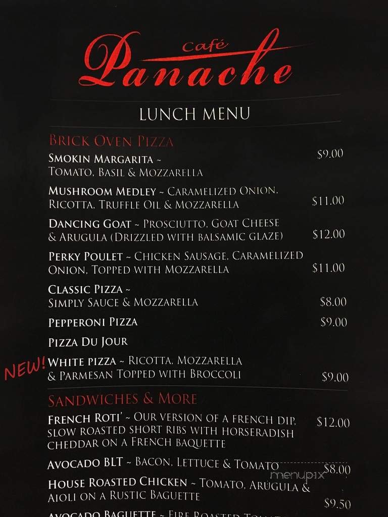 Menu page 2