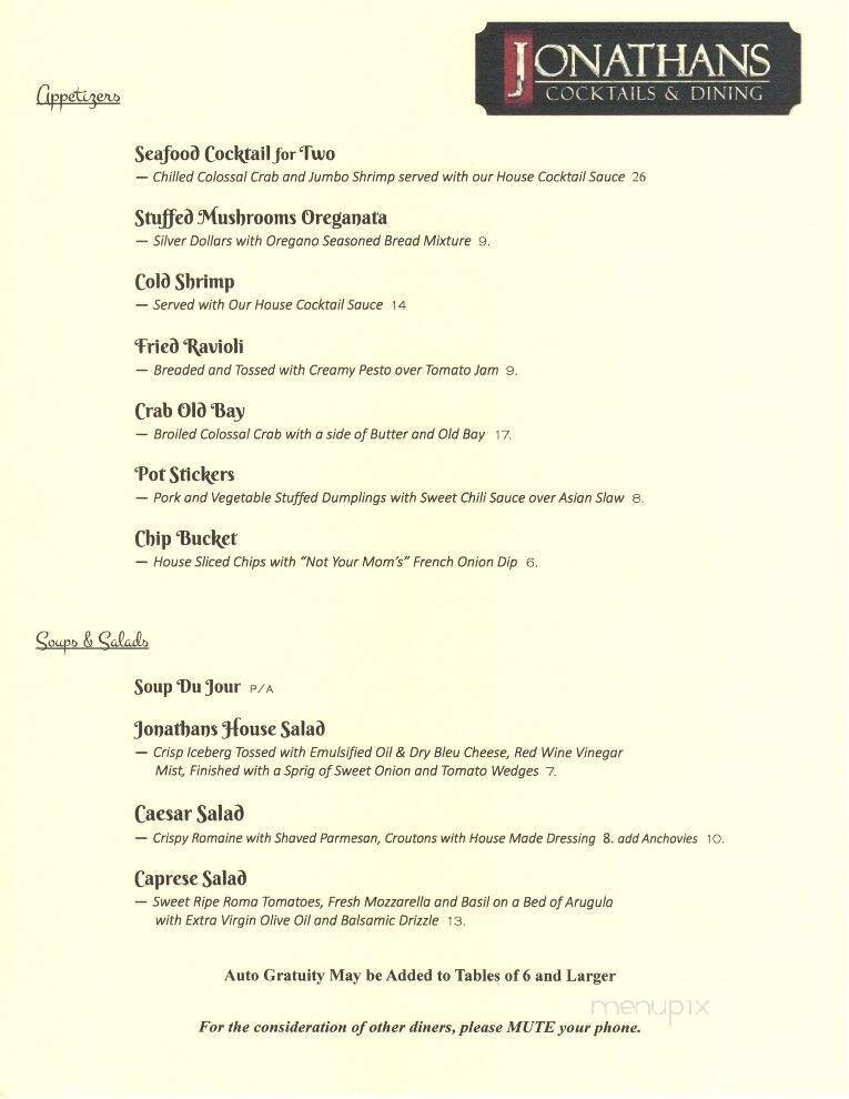 Menu page 2