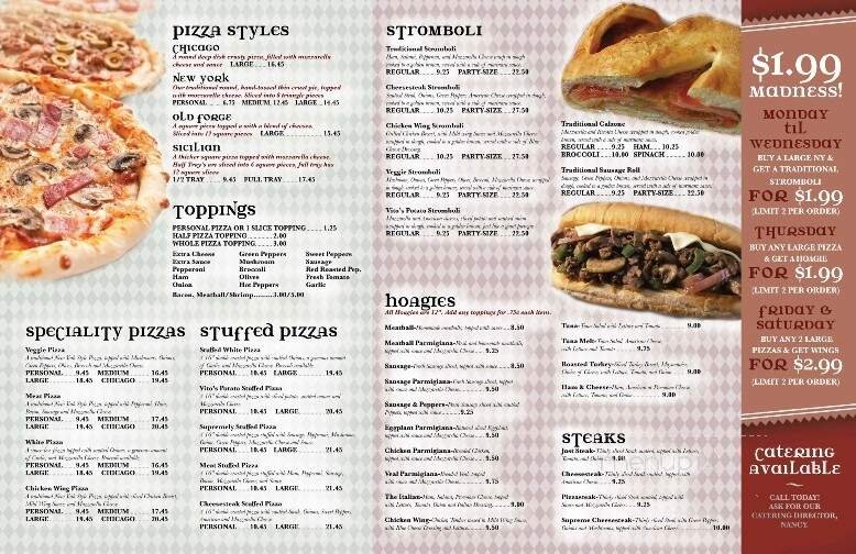 Menu page 2