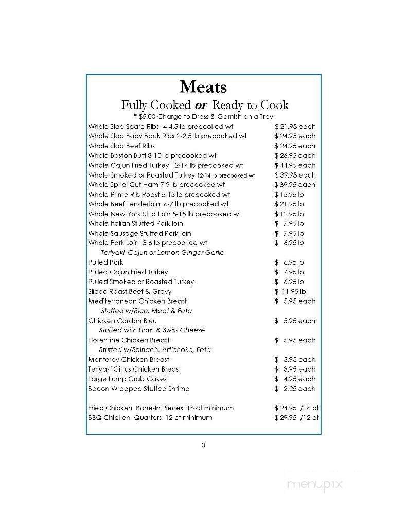 Menu page 6