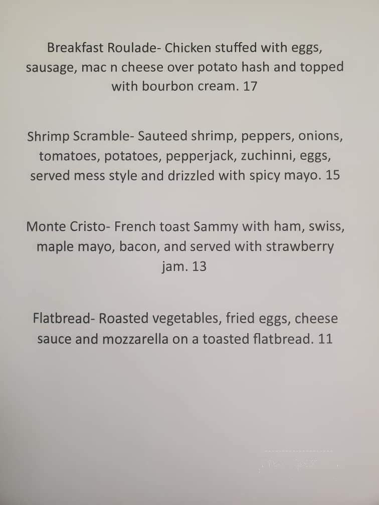 Menu page 2