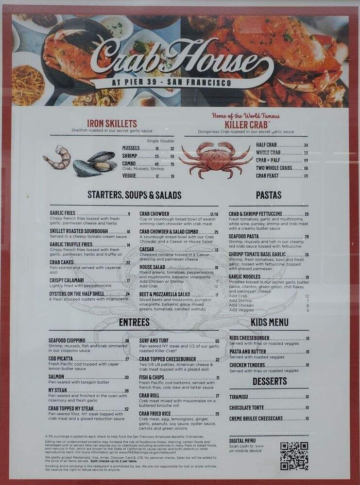 Menu page 1