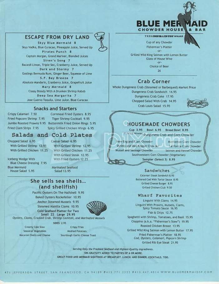 Menu page 2