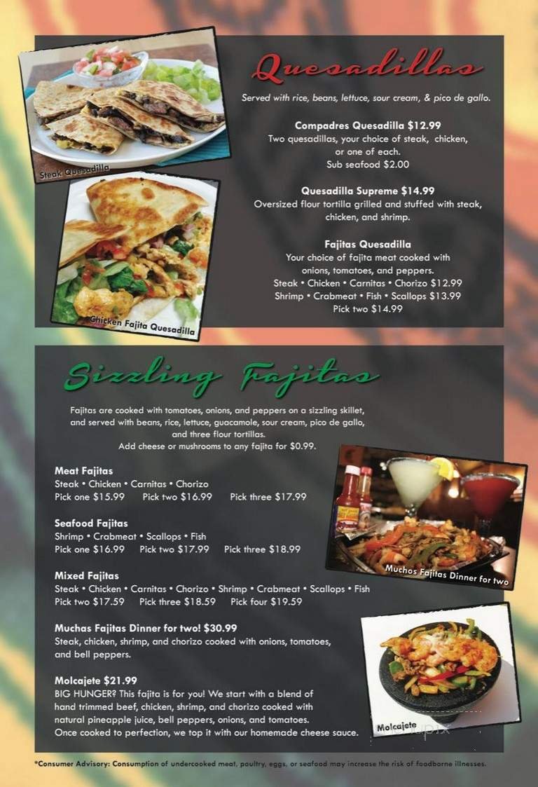 Menu page 2