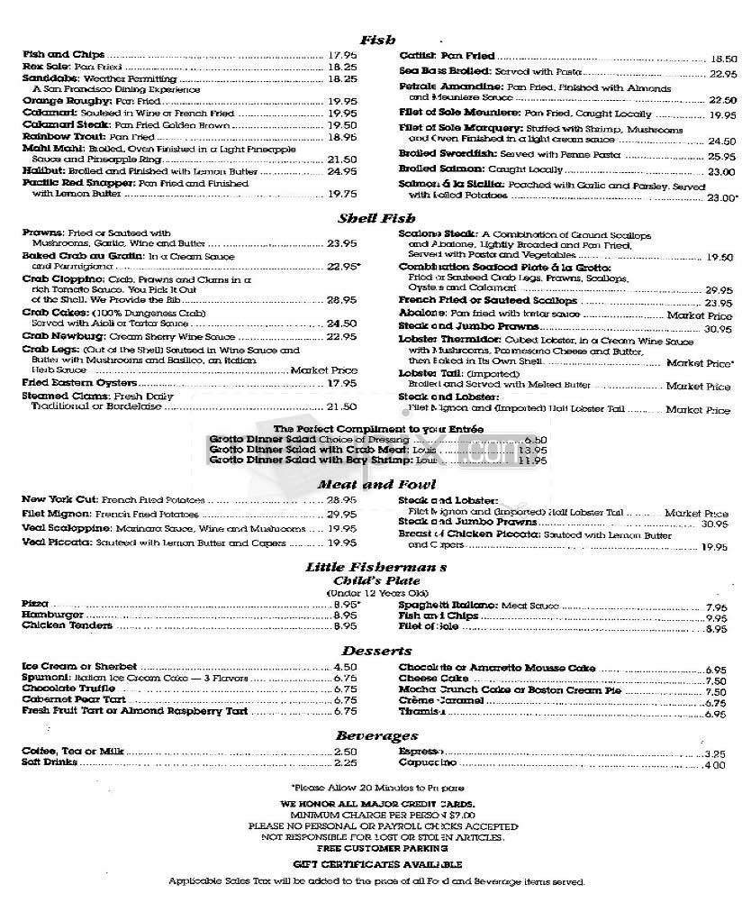 Menu page 2