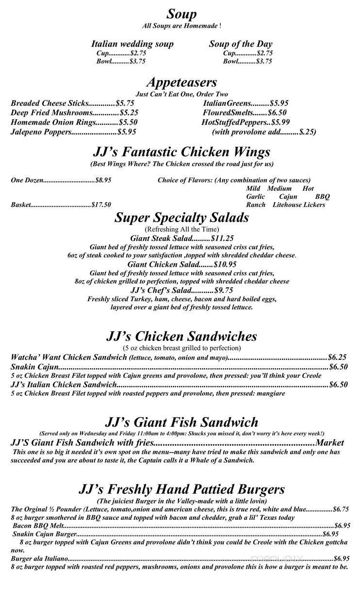 Menu page 2