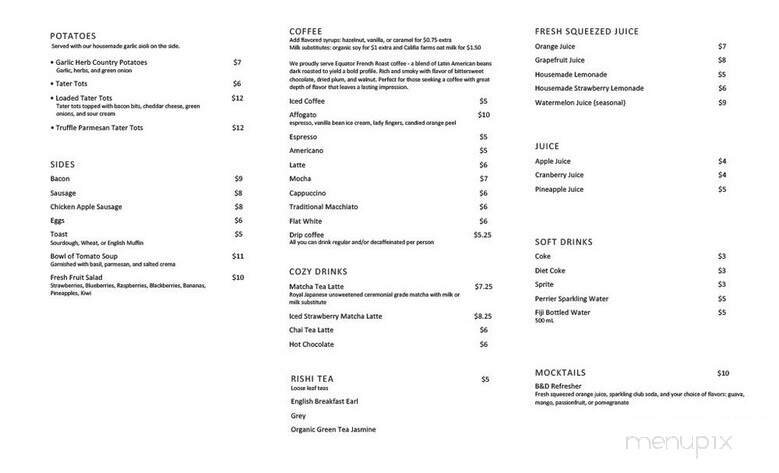 Menu page 2