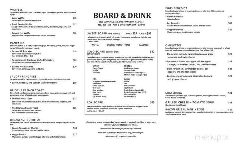 Menu page 3