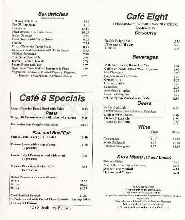 Menu page 3