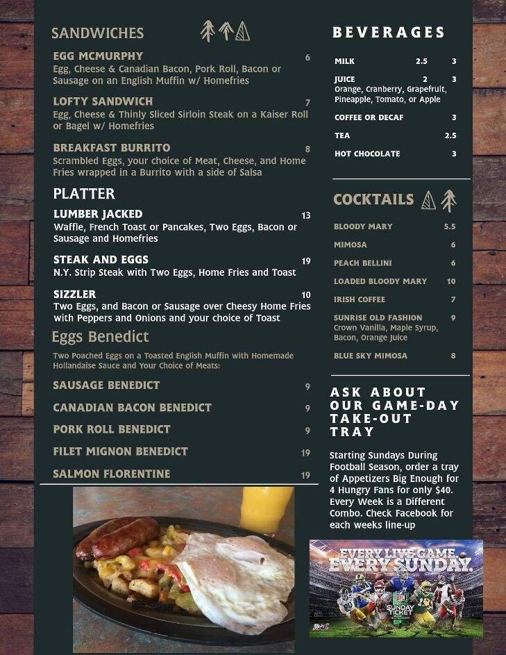Menu page 1