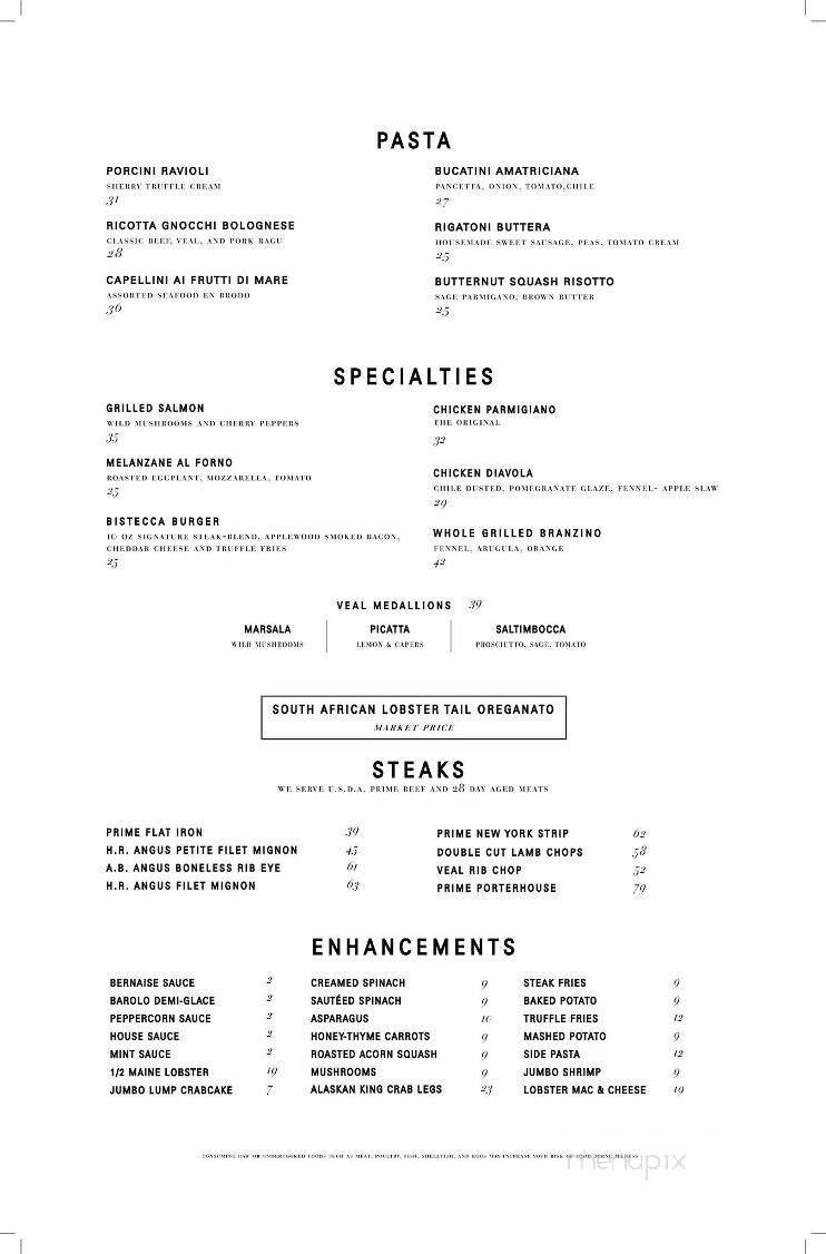 Menu page 2
