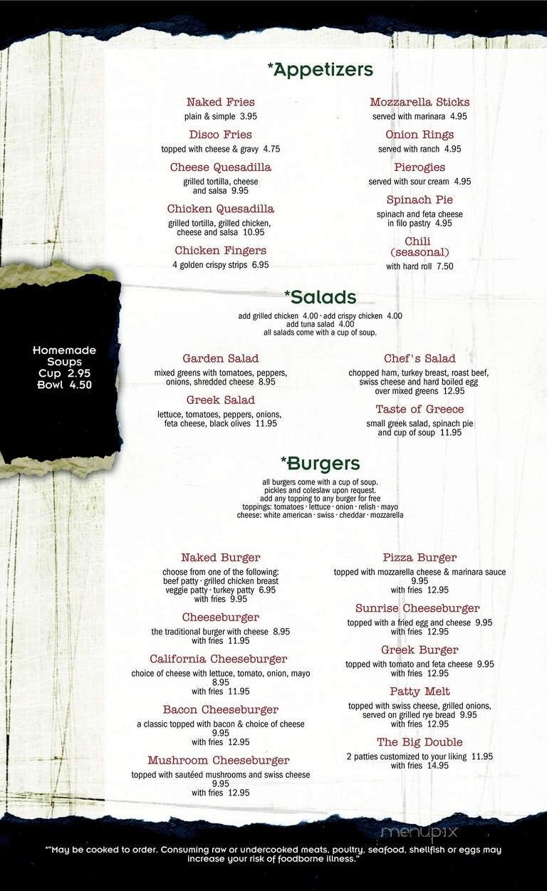 Menu page 2