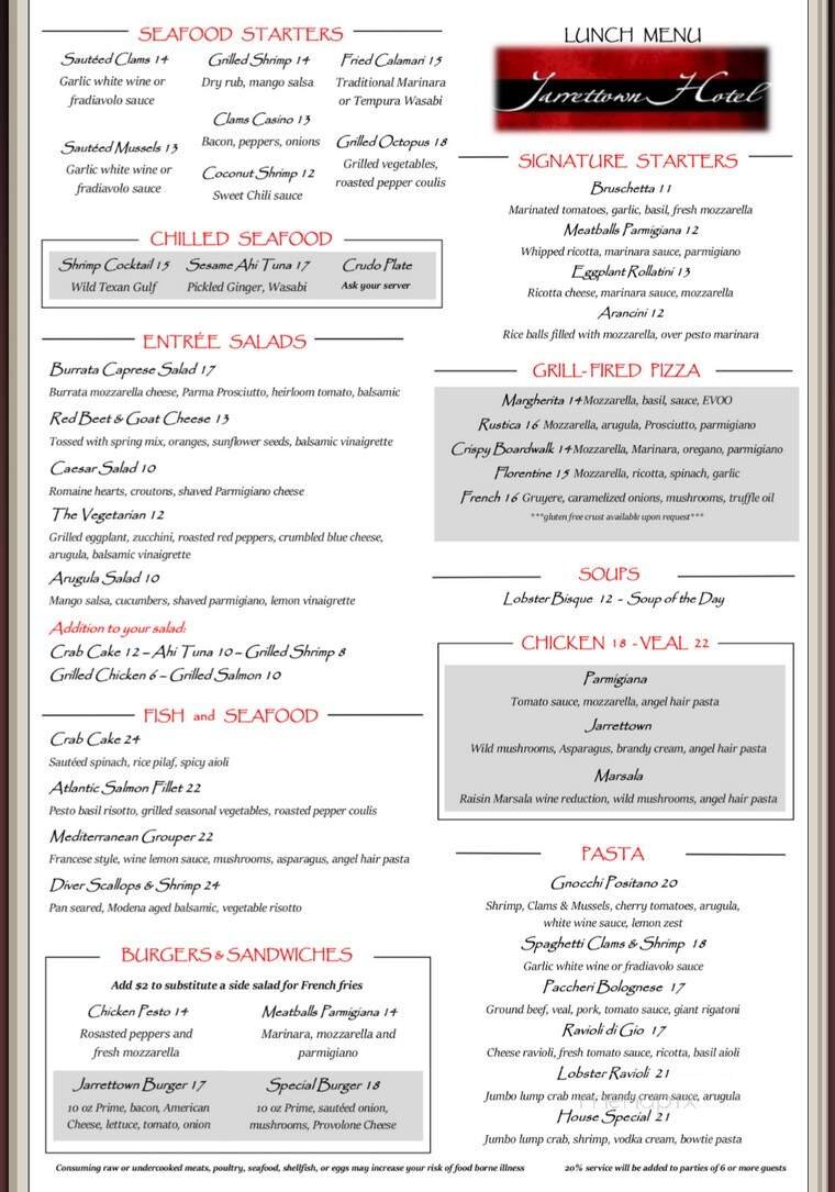 Menu page 2